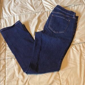 NYDJ Blue Straight Leg Jeans Timeless Style